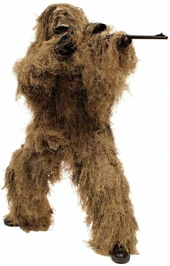 Red Rock Outdoor Gear 5-Piece Adult Ghillie Suit Desert Thumbnail Image