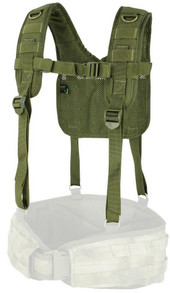 Condor od green H-Harness back view Thumbnail Image