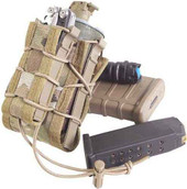 High Speed Gear Double Decker TACO Modular Single Rifle and Pistol Magazine Pouch DOUBLEDECKTACOTA Thumbnail Image