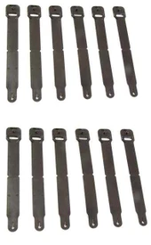 High Speed Gear Short MOLLE Clips 12 Pack 91SC12-BK 849954008935 Thumbnail Image