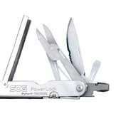 SOG PowerLock Satin with Scissors Multi-Tool S60