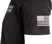 LA Police Gear Mens Heroes Welcome Flag Shirt TS-HEROESWELCOME Thumbnail Image