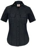 Elbeco Textrop2 Womens Zippered Short Sleeve Shirt ZTEXTROP2-WSS