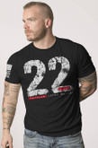Nine Line 22 A Day Mens Moisture Wicking T-Shirt 22DAY-MW