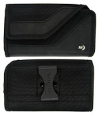 Nite Ize Clip Case Sideways XXL Black Universal Rugged Holster Front and Back Detail