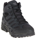 Merrell Moab 2 Mid Tactical Waterproof Boot Black front angled