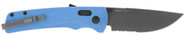 SOG Flash AT Civic Cyan Serrated Folding Knife 11-18-04-57 729857010986