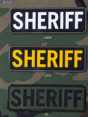 Mil-Spec Monkey Sheriff PVC 6x2 Patch SHERIFF-6X2