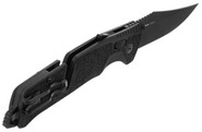 SOG Trident AT Blackout Folding Knife right side diagonal profile