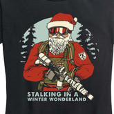 Ranger Up Women's Stalking in a Winter Wonderland T-Shirt -RU2873 - Logo - Only 20.99 - |LA Police Gear|