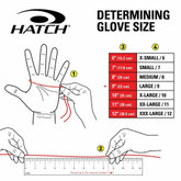 Hatch Tactical Shooting Pull On Operator Glove w/ KEVLAR KSG500 sizing
