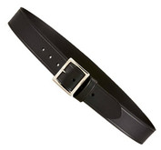 Aker black plain chrome 1-3/4" Garrison Pant Belt 