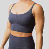 Born Primitive Your Go To Sports Bra Navy front