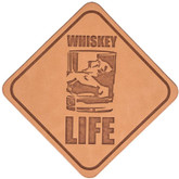 LA Police Gear Whiskey Life Coaster - 4 Pack