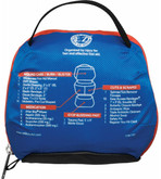back of Mountain Hiker Medical Kit  with isntructions