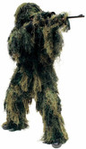 Red Rock Outdoor Gear 5-Piece Adult Ghillie Suit Woodland