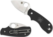 Spyderco Squeak Lightweight Black Knife C154PBK 716104009152