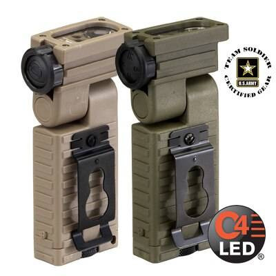Streamlight Sidewinder Compact II Aviation Model Flashlight White / Green / Blue / IR Light Coyote