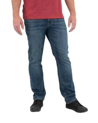 LAPG Men's Terrain Flex Straight Fit 9 Pocket Stretch Jean