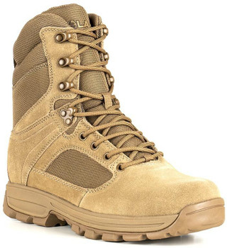 LA Police Gear Sector Coyote 8" Side-Zip Duty Boot