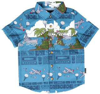 LA Police Gear Toddler Button Up Shirt Product Image