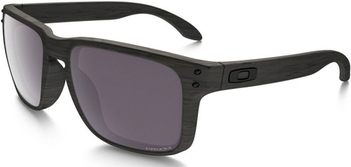 Oakley Hollbrook Woodgrain Sunglasses with Prizm Daily Polarized Lenses OO9102-B7 888392223203