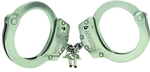 Schrade Professionals Chain Link Handcuffs - Stainless Steel - CLOSEOUT SCHCS 044356205207