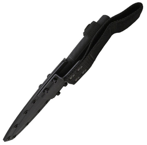 SOG Seal Pup Elite Black TiNi Straight Edge Fixed Blade Knife E37SN-CP 729857990240