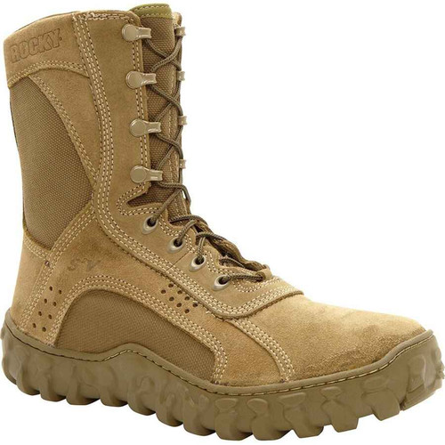 Rocky S2V Tactical Military Coyote Brown Boot 0104-RO
