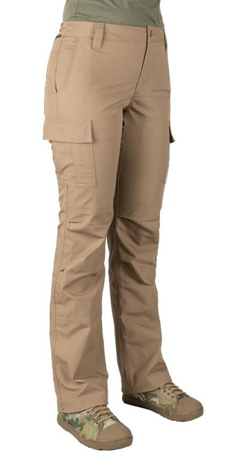LA Police Gear Stretch Ops Women's Tactical Pants - Coyote