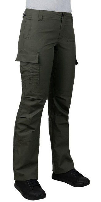 LA Police Gear Stretch Ops Women's Tactical Pants - OD Green