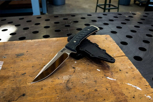 SOG Pillar Fixed Blade Knife UF1001-BX 729857006583