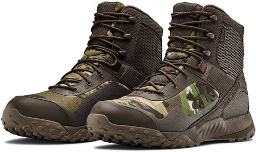 Under Armour Men's Valsetz RTS 1.5 Waterproof Tactical Boots brown pair