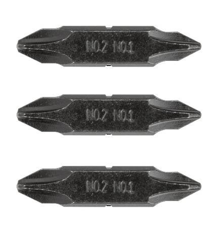 Leatherman 1 Phillips and 3 Phillips Screwdriver Bits 3 PK Including