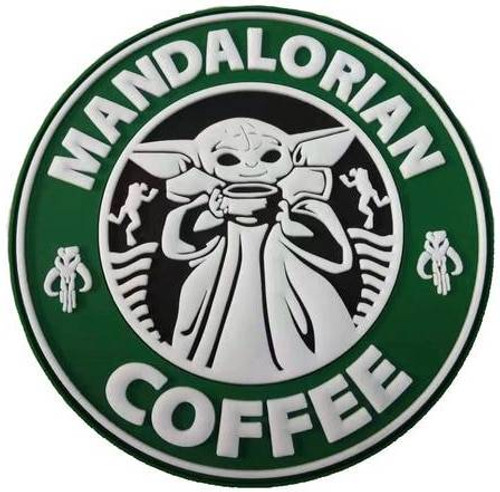 Tactical Outfitters Mandalorian Coffee PVC Patch MANDO-COFFEE