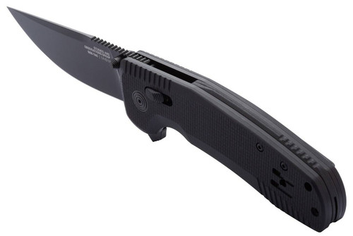 SOG SOG-TAC XR Blackout Folding Knife 12-38-01-57 729857009164
