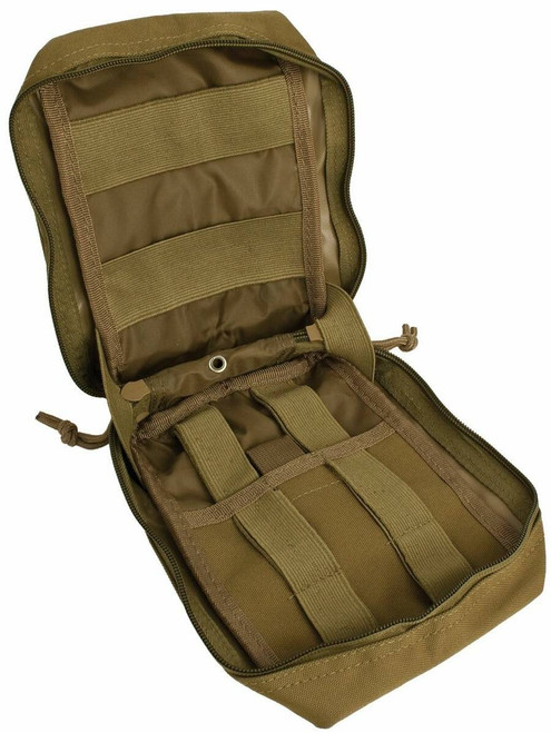 Opened view of the  Coyote Tactical Trauma Kit 