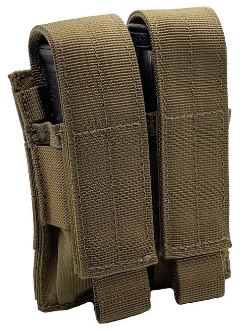 Shellback Tactical Double Pistol Magazine Pouch - SBT-5000 - Coyote - Only 15.99 - |LA Police Gear|