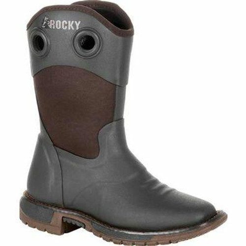 Rocky Big Kid's 9" Rubber Western Boot RKW0292Y  - Main - Only $63 - LA Police Gear