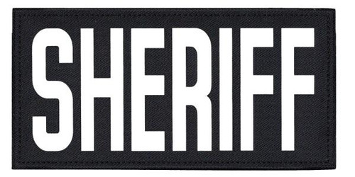 Hero's Pride Sheriff Tactical Chest and BackPatch Set - LA Police Gear