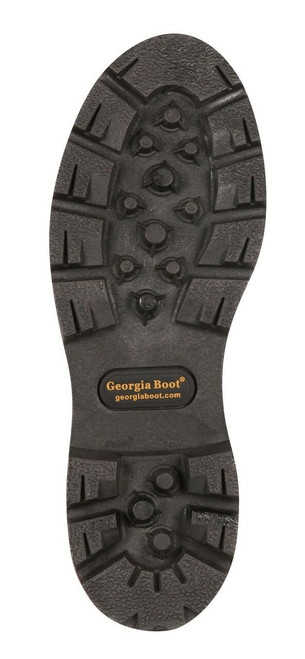 Georgia Boot Homeland 8" Brown Waterproof Steel Toe Work Boot outsole