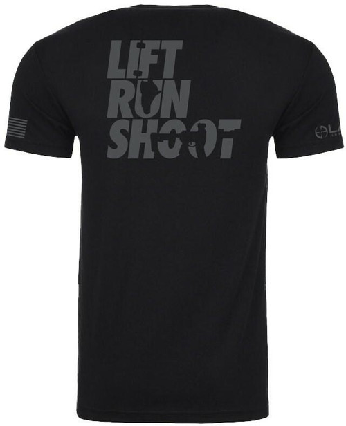 LA Police Gear Lift, Run, Shoot T-Shirt