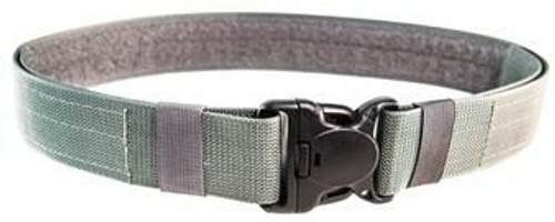 High Speed Gear Wolf Grey Cop Lock Duty Belt with black buckle profile 
