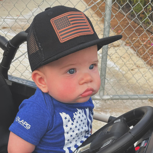 LA Police Gear Baby Flag Hat