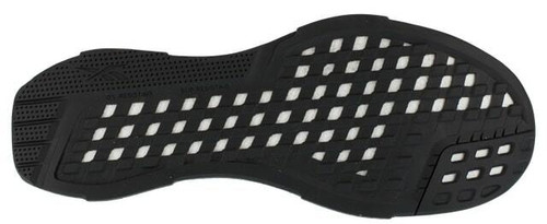 Reebok Men's Athletic Fusion Flexweave Black and White Work Shoe sole