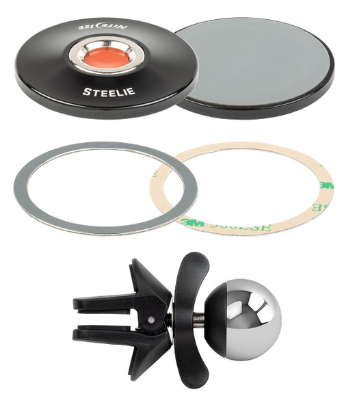 Nite Ize Steelie Orbiter Magsafe Compatible Plus Vent Kit