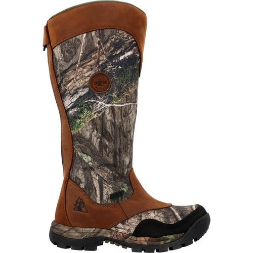 Rocky RKS0617 Lynx Snake Men's Mossy Oak Waterproof Zipper Pull-On