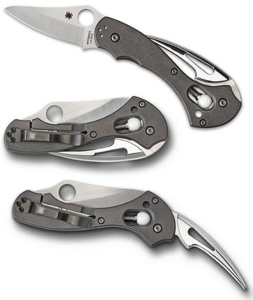 Spyderco Tusk Titanium Knife C06TIP 716104000449