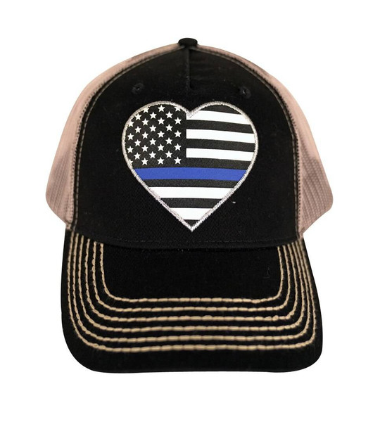 La Police Gear Embroidered Blackout Flag Hat | Cotton