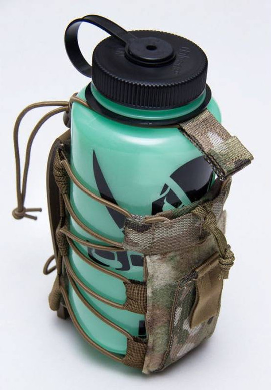 WYNEX Tactical Water Bottle Pouch of Weave Design, MOLLE Bottle  Holder Kettle Pouches Hydration Carrier Bag, Adjustable H20 Bottle Holster  Waist Pack for Hydro Flask, Nalgene, Contigo Bottle : Sports